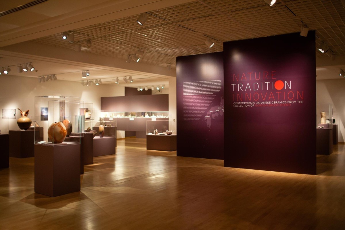 Image of the exhibition, Nature Tradition and Innovation. Photo by Katie Gardner.