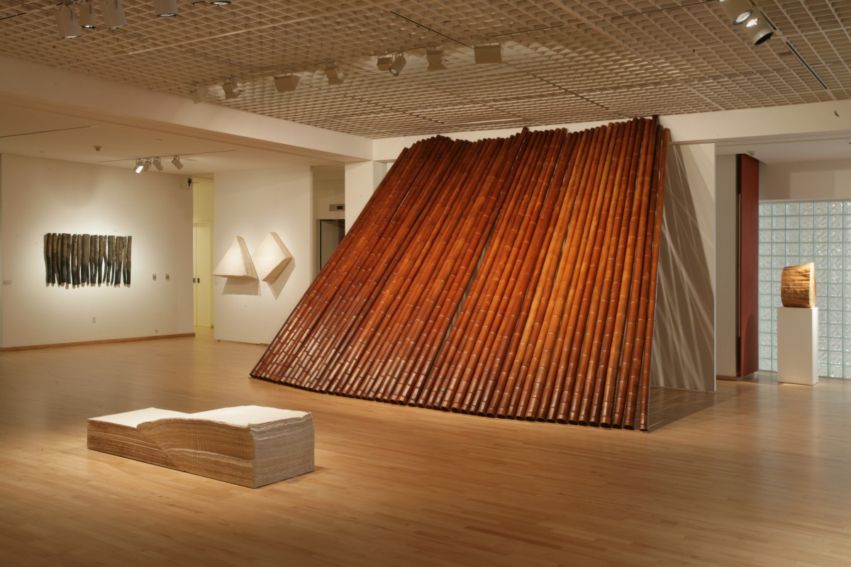Installation view of the Kazuo Kadonaga exhibition. Photo by Lynton Gardiner